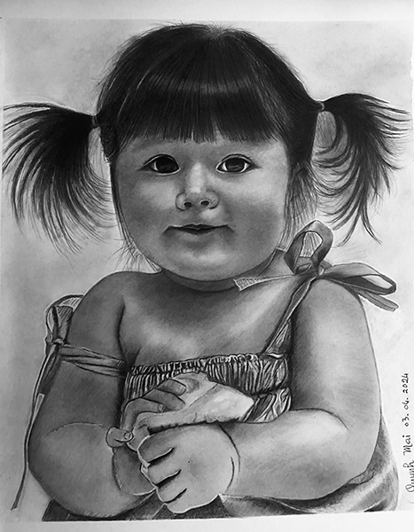Portrait réalisé